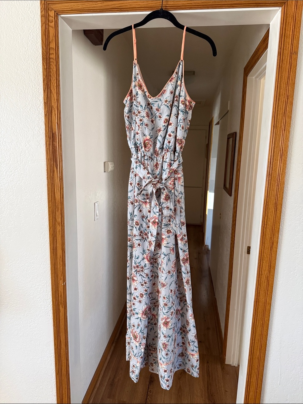 Leith Floral Spaghetti Strap Jumpsuit